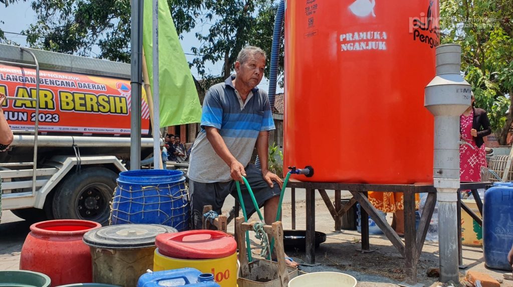 Menghadapi Tantangan Kekeringan: BPBD Nganjuk Siap Siaga