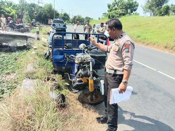 Tragedi Maut di Jembatan Baru Ploso: Tiga Kendaraan Bertabrakan, Satu Jiwa Melayang