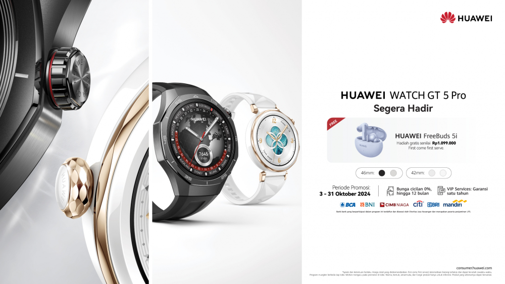 HUAWEI WATCH GT 5 Series: Smartwatch Serbaguna dengan Desain Mewah dan Fitur Kesehatan & Olahraga Level PRO