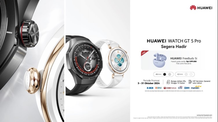 HUAWEI WATCH GT 5 Series: Mewujudkan Gaya Hidup Sehat dengan Sentuhan Kemewahan